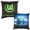 VfL Wolfsburg Kissen - Stadion - Dekokissen