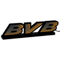 Borussia Dortmund LED Licht - BVB - Dekoleuchte Schriftzug | Lichtdekoration