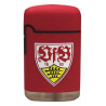VfB Stuttgart Sturmfeuerzeug - Rubber rot - Jet Feuerzeug Lighter