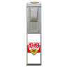 VfB Stuttgart Metall Feuerzeug Turbo chrom | Jet-Flame V-Fire | nachfüllbar