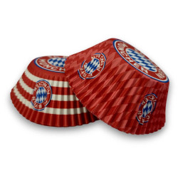 FC Bayern München Muffinförmchen 24 Stück | Muffin Förmchen FCB