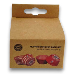 FC Bayern München Muffinförmchen 24 Stück | Muffin Förmchen FCB
