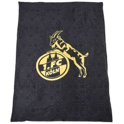 1. FC Köln Bettwäsche - Ausweichtrikot - schwarz/gold | 2teilig | 135 x 200 cm