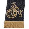 1. FC Köln Premiumschal - Ausweichtrikot -  schwarz/gold | Schal  | Fanschal | Strickschal