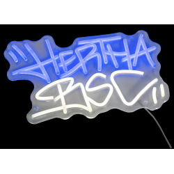 Hertha BSC Berlin Neon-Licht - Graffiti Tag -  Dekolicht | HBSCB