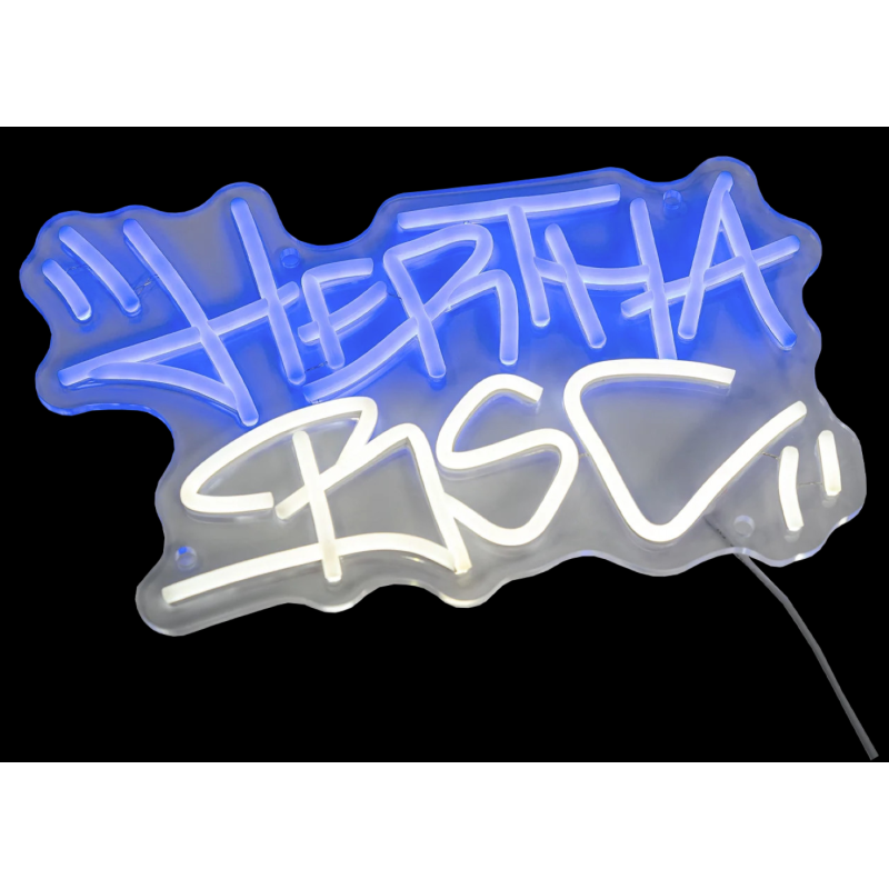 Hertha BSC Berlin Neon-Licht - Graffiti Tag -  Dekolicht | HBSCB