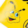 Borussia Dortmund Aufkleberkarte - Emma - 5tlg Aufkleber | Stickerkarte Kids | Sticker | BVB 09