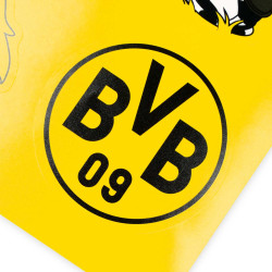 Borussia Dortmund Aufkleberkarte - Emma - 5tlg Aufkleber | Stickerkarte Kids | Sticker | BVB 09