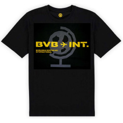 Borussia Dortmund T-Shirt - International II - schwarz |Shirt | Unisex | BVB09 | Gr. S bis 3XL