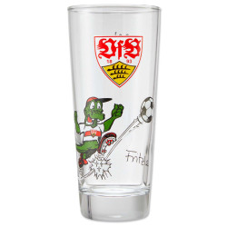 VfB Stuttgart Glas - Fritzle - Trinkglas | Kinderglas