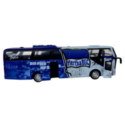 Hertha BSC Berlin Spielzeugbus mit Sound | Mannschaftsbus | 20 cm | Bus | HBSCB
