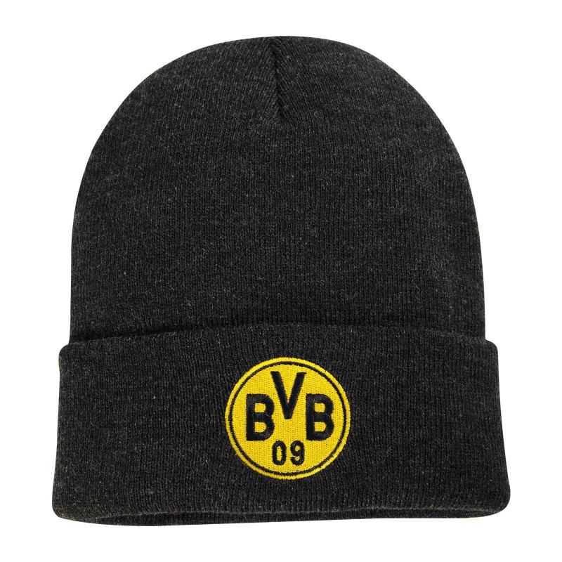 Borussia Dortmund Beanie - Logo - anthrazit | Strickmütze | Mütze | BVB 09