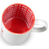1. FC Köln Tasse - Logo Prägung - weiß | mit Innendekor | Kaffeetasse | Becher