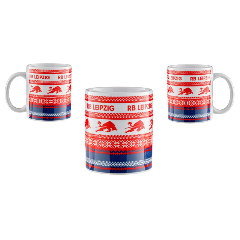 RB Leipzig - Weihnachtstasse - Kaffeebecher Tee Tasse RBL