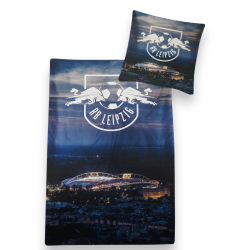 RB Leipzig Bettwäsche - Arena - 2-teilig | 135 x 200 cm | RBL