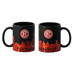 Fortuna Düsseldorf Tasse Metallic - Skyline - Kaffeetasse F95 Kaffeebecher