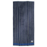 FC Schalke 04 Duschtuch - navy Streifen - 70 x 140 cm | Badetuch | Strandtuch | S04