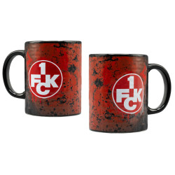 1. FC Kaiserslautern Tasse - Teufelslogo - schwarzrot| Kaffeetasse | FCK