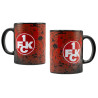 1. FC Kaiserslautern Tasse - Teufelslogo - schwarzrot| Kaffeetasse | FCK