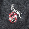 1. FC Köln Kinder Bademantel - Baadenberger Str. - anthrazit | Größe 128/140 oder 152/164