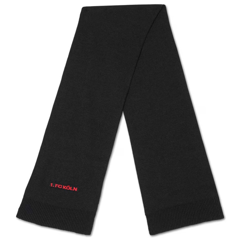 1. FC Köln Exklusivschal - Black Melange - Fanschal | Schal | Strickschal