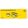 Borussia Dortmund Kinder Schwimmbrille schwarz-gelb | 3-12 Jahre | verstellbar | BVB 09