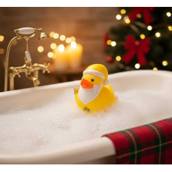 Borussia Dortmund Badeente - Weihnachten - Ente Weihnachtsmann BVB 09