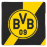 Borussia Dortmund Klappsitzkissen - schwarz-gelb - Sitzkissen Stadion Kissen BVB 09
