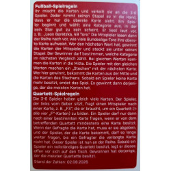 FC Bayern München Quartett 2025/26 Kartenspiel FCB