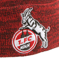1. FC Köln Beanie - Dark Red - Strickmütze | Dunkelrot | New Era | Mütze