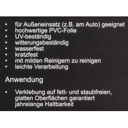 FC Schalke 04 Autoaufkleber Logo Weiß | 8 cm | Aufkleber | Sticker S04