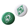 Werder Bremen Button 2er Set grün-weiß | Anstecker SVW