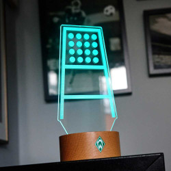 SV Werder Bremen LED Licht - Flutlichtmast - Lampe | Leuchte | SVW