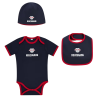 RB Leipzig Baby Set - Neuzugang - 3-teilig Geschenkset RBL - Gr. 50/56 bis 86/92