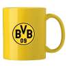 Borussia Dortmund Tasse Gelb mit Emblem | Kaffeetasse | BVB 09