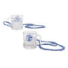 FC Schalke 04 Schnapsglas mit Kordel 2er Set | Schnapsseidel | Glas S04