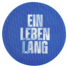 FC Schalke 04 Aufkleber Lentikular blau - Ein Leben lang - 6 cm S04 Autoaufkleber mit Wechselbild