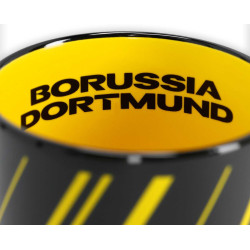 Borussia Dortmund Tasse - Streifen - schwarzgelb | Kaffeebecher | BVB 09