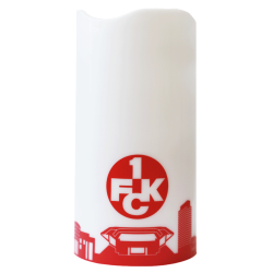 1. FC Kaiserslautern LED Motiv Projektor Kerze | LED-Licht FCK