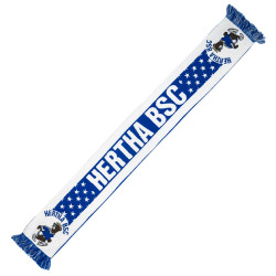 Hertha BSC Berlin Schal - Sterne - Strickschal | Fanschal | HBSCB
