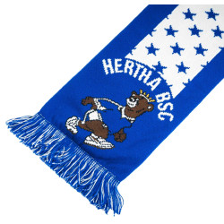 Hertha BSC Berlin Schal - Sterne - Strickschal | Fanschal | HBSCB