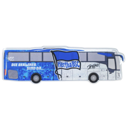 Hertha BSC Berlin Magnet - Mannschaftsbus - Kühlschrankmagnet HBSCB