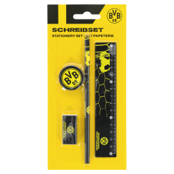 Borussia Dortmund Schreibset 4-teilig | Schulset | BVB