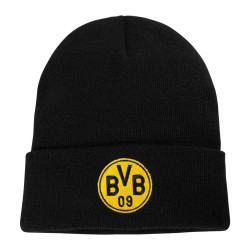 Borussia Dortmund Beanie schwarz | Mütze | Strickmütze | Wintermütze | BVB