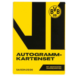Borussia Dortmund Autogrammkarten Team 2025/26 | signiert | Sammelkarten | Autographs card | BVB 09
