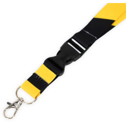 Borussia Dortmund Schlüsselband - Graphic - Lanyard | mit Karabiner | SchwarzGelb | BVB