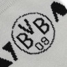 Borussia Dortmund Socken 3er Set Geschenkset Gr. 35-38 | Weiß-Grau-Schwarz | BVB 09