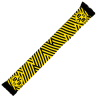 Borussia Dortmund Schal - Zick Zack - schwarzgelb | Strickschal | Fanschal | BVB 09