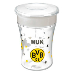 Borussia Dortmund Baby Magic Cup | NUK | Trinklernbecher | 8+ Monate | 230 ml | auslaufsicher | BVB 09