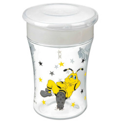 Borussia Dortmund Baby Magic Cup | NUK | Trinklernbecher | 8+ Monate | 230 ml | auslaufsicher | BVB 09